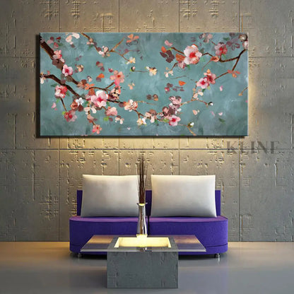 Where Birds Dance and Behold - Hand Painting