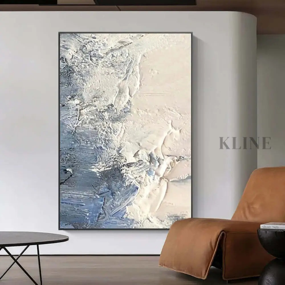 Where Ocean Meets Sand - Hand Painting