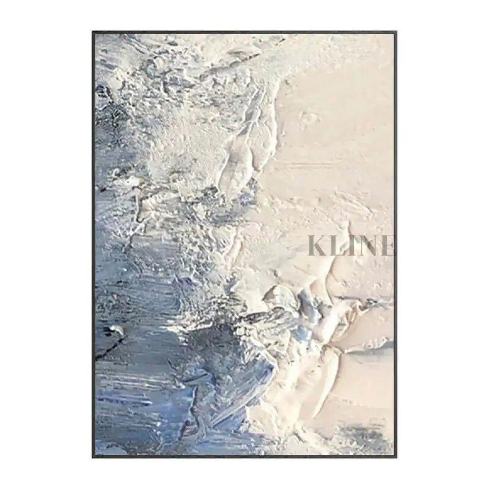Where Ocean Meets Sand - Hand Painting Ocean Coastal Wall Art