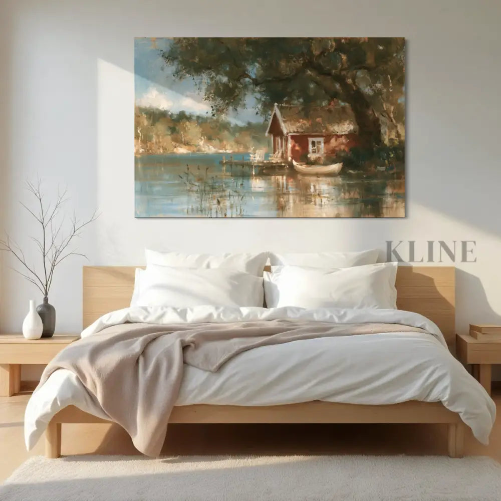 Where Summer Lingers - Hand Painting