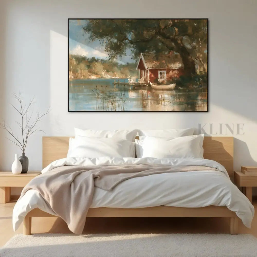 Where Summer Lingers - Hand Painting