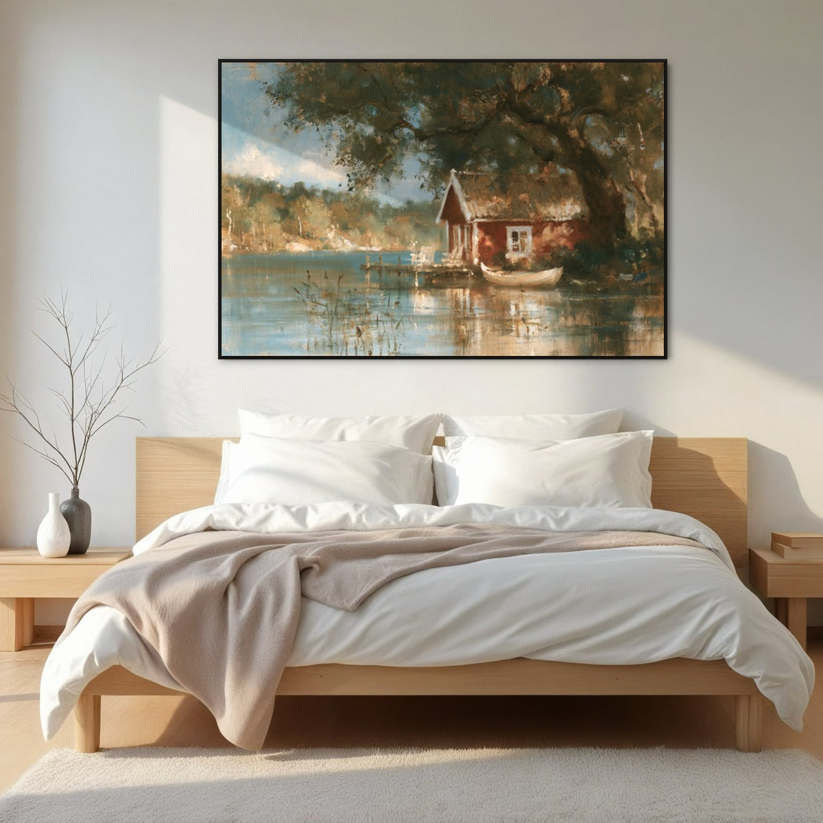 Where Summer Lingers - Hand Painting
