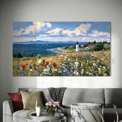 Where Summer Meets the Sea - Hand Painting