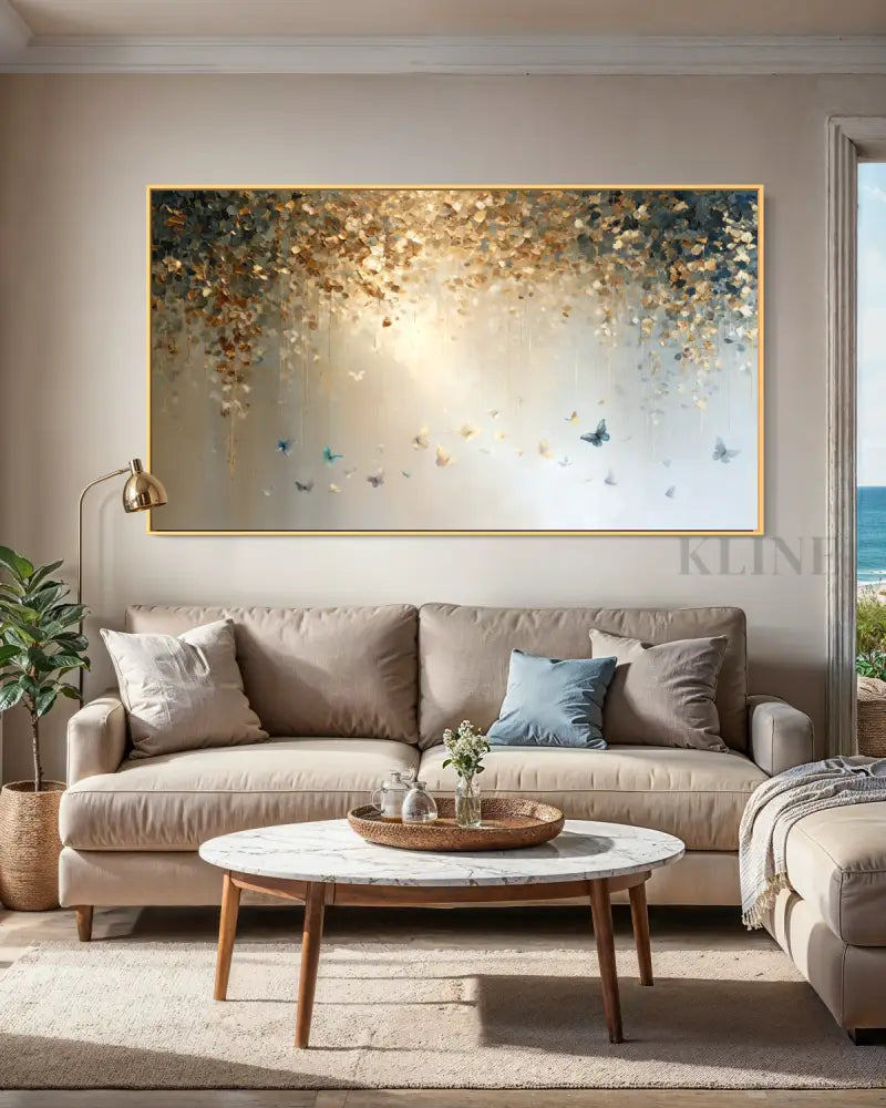 Where the Butterflies Go - Hand Painting 