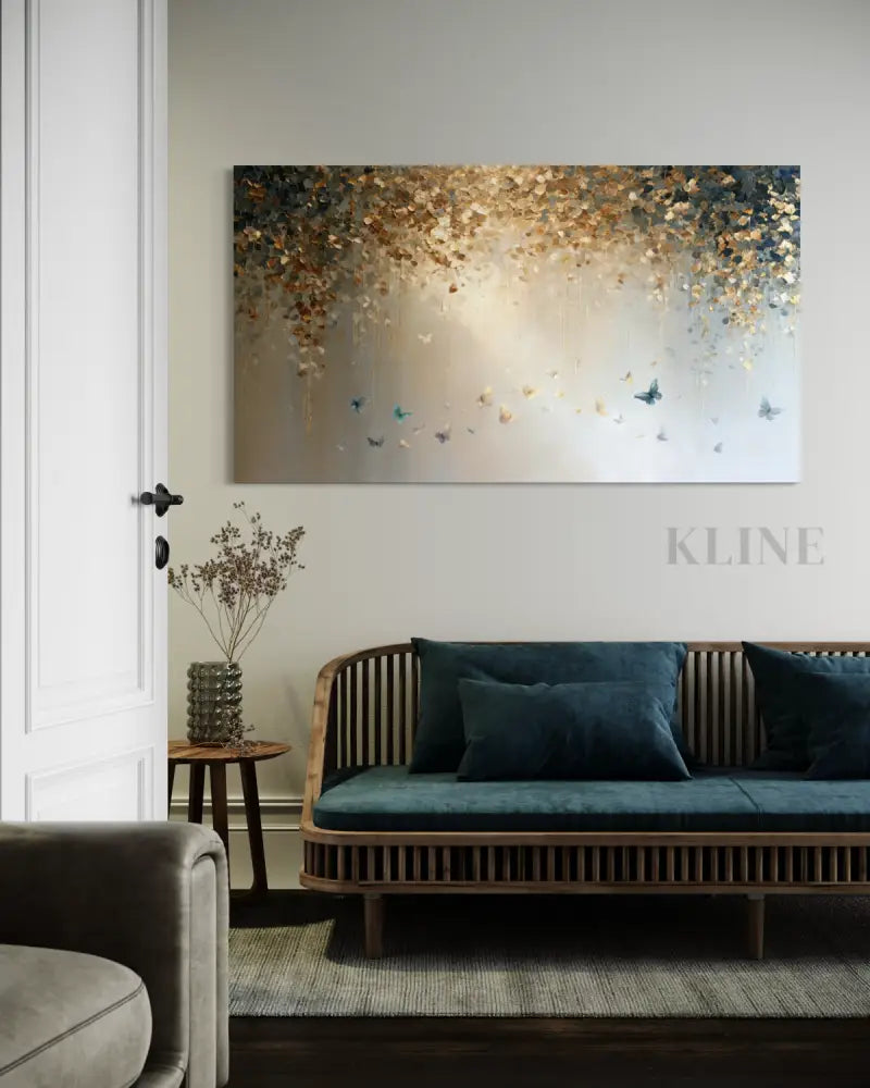 Where the Butterflies Go - Hand Painting