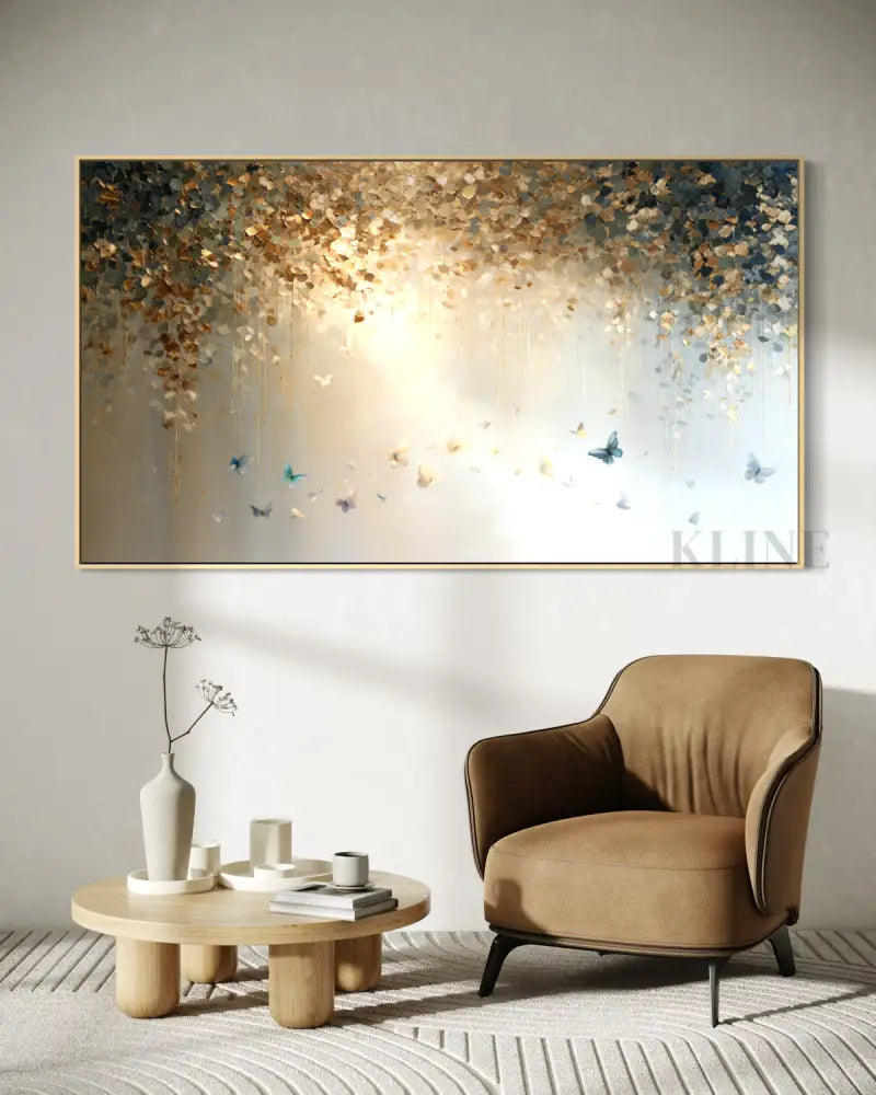 Where the Butterflies Go - Hand Painting