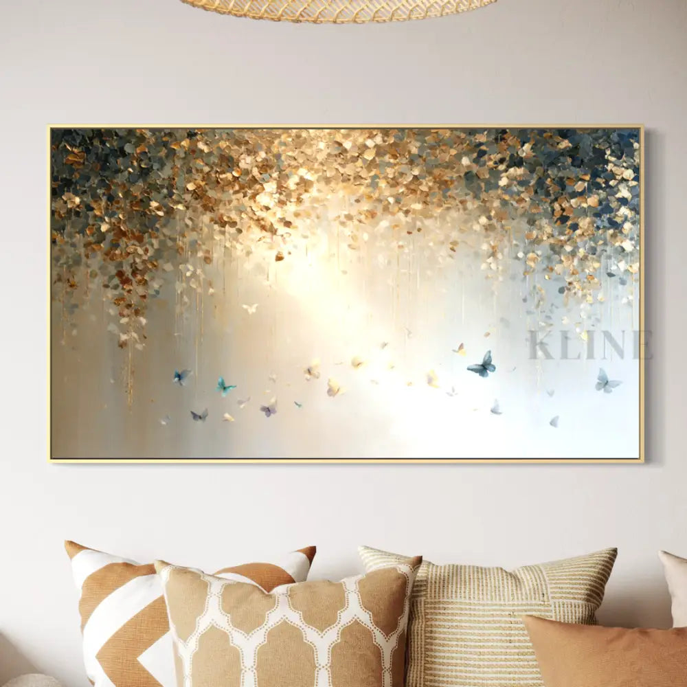 Where the Butterflies Go - Hand Painting
