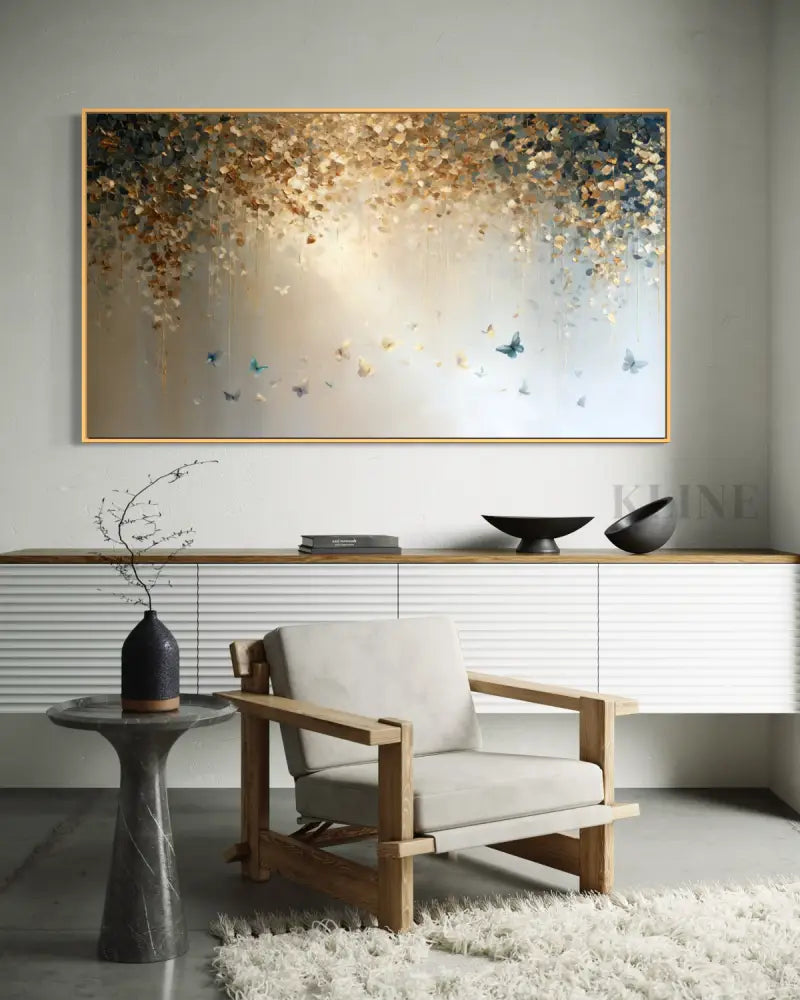 Where the Butterflies Go - Hand Painting