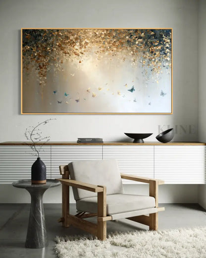 Where the Butterflies Go - Hand Painting