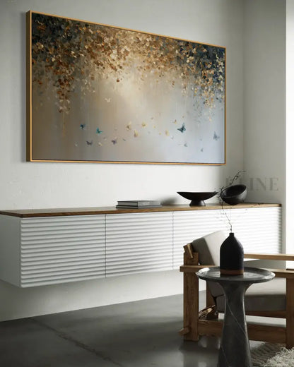 Where the Butterflies Go - Hand Painting