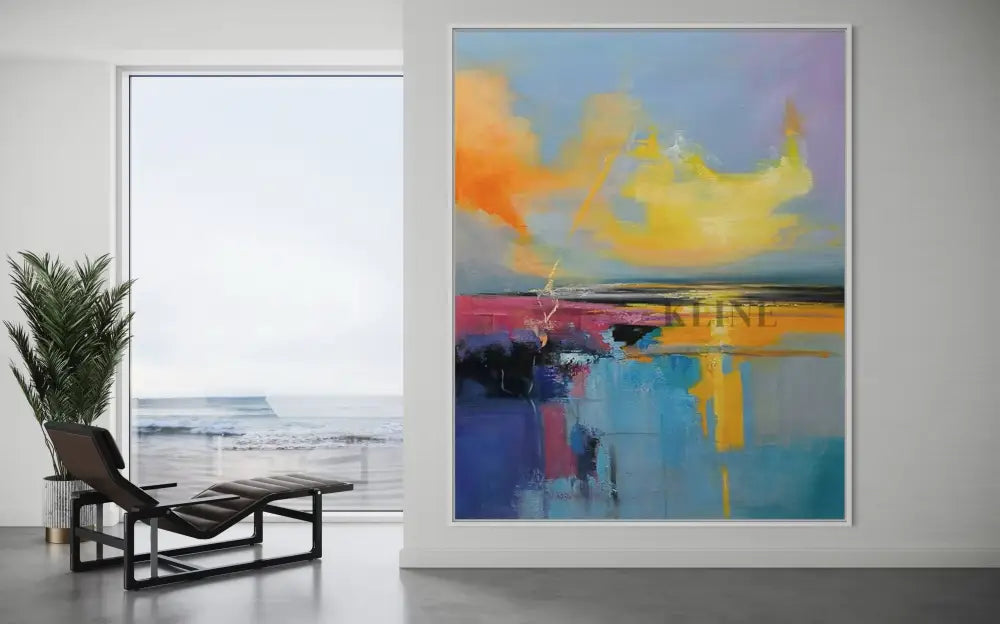 Where the Sky Melts - Hand Painting Original Paintings for Sale