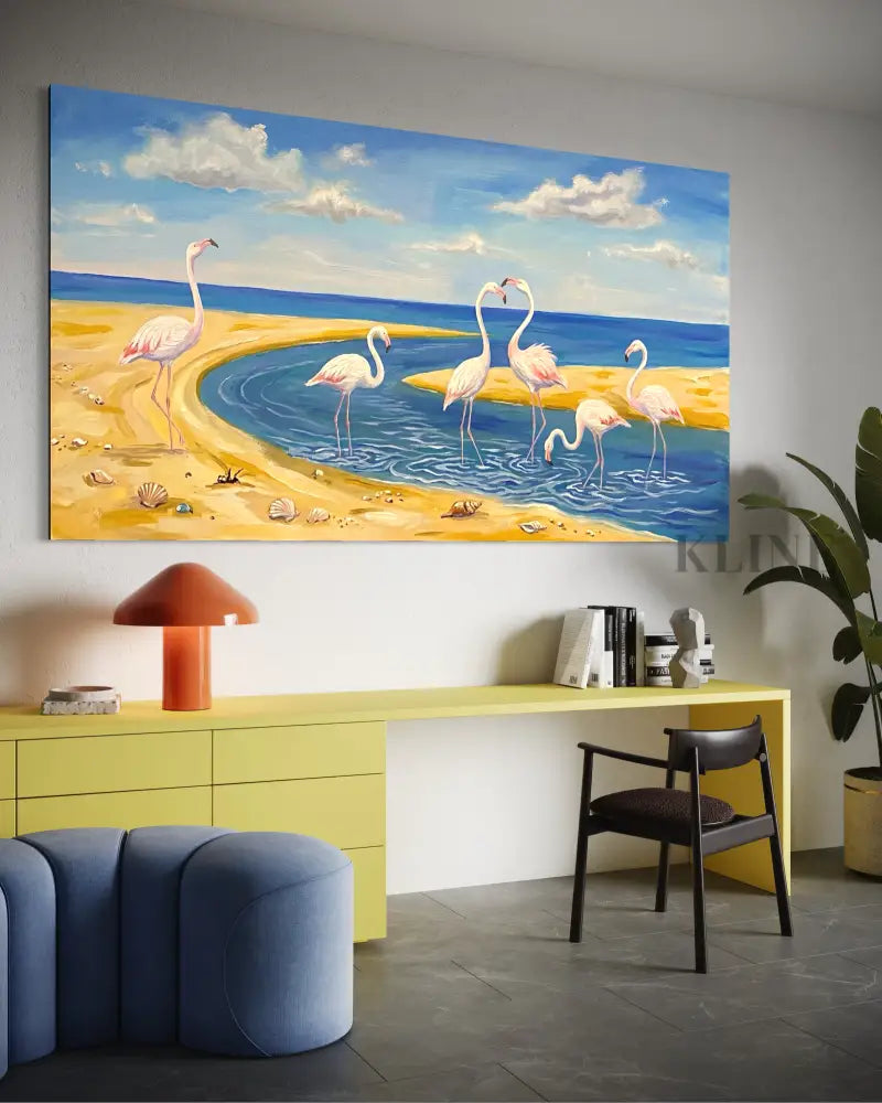 Where the Tide Gathers - Hand Painting