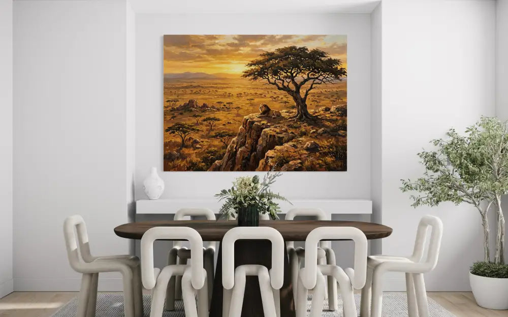 Where the Wild Reigns - Hand Painting Sunset Paintings