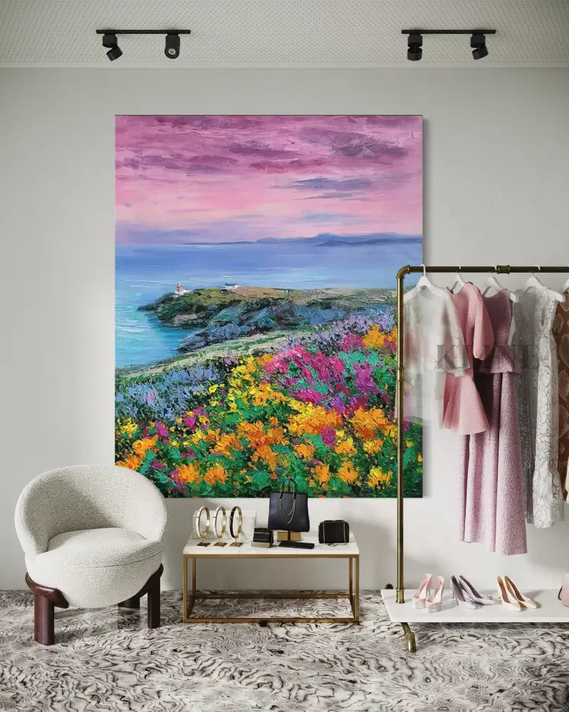 Where Time Slows Down - Hand Painting