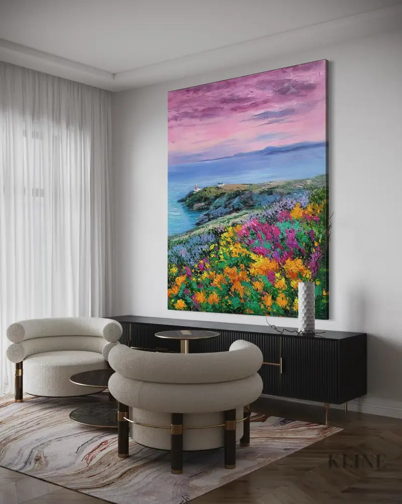 Where Time Slows Down - Hand Painting 