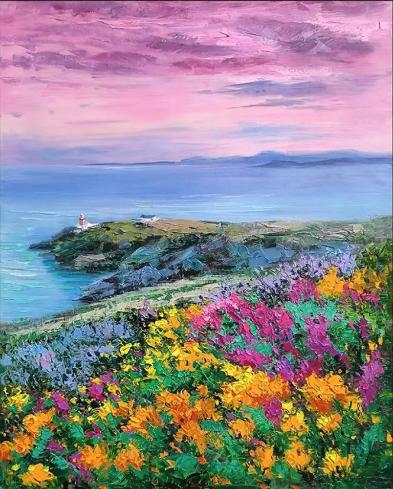 Where Time Slows Down - Hand Painting