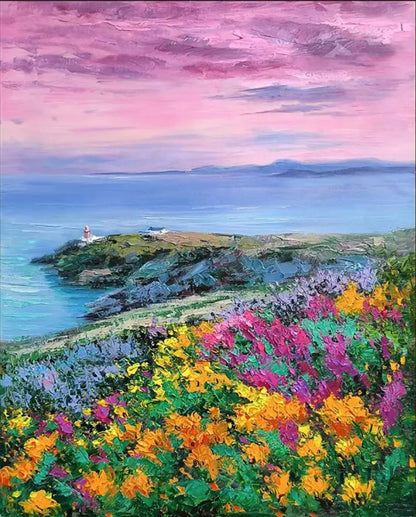 Where Time Slows Down - Hand Painting