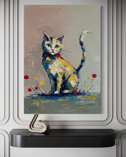 Whiskers of Color - Hand Painting