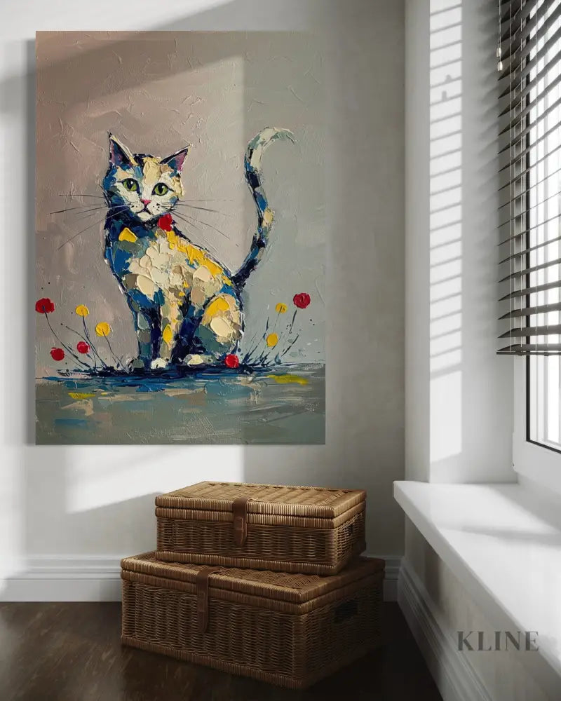 Whiskers of Color - Hand Painting 
