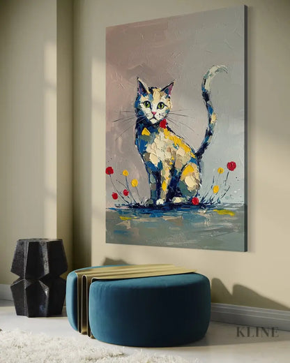 Whiskers of Color - Hand Painting