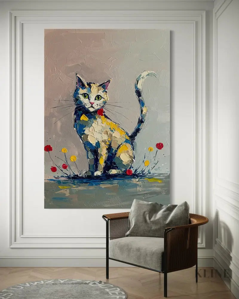 Whiskers of Color - Hand Painting 