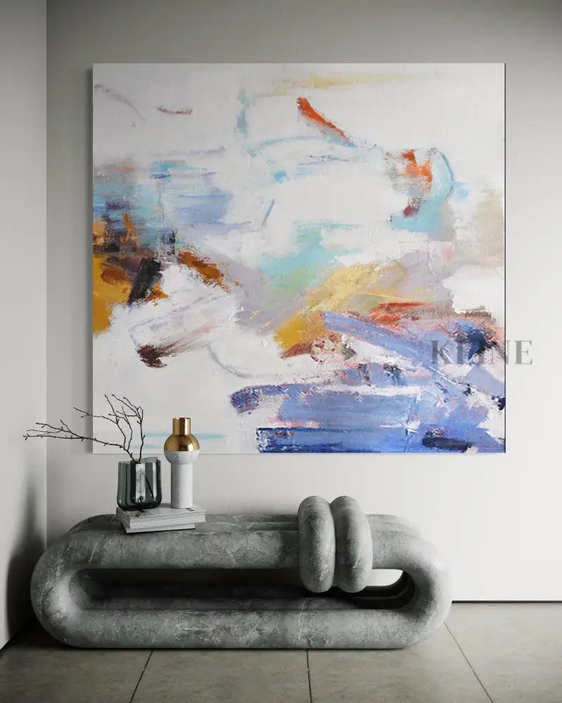 Whisper in Lilac - Hand Painting 