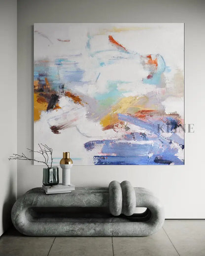 Whisper in Lilac - Hand Painting