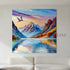Whispers Across the Lake - Hand Painting