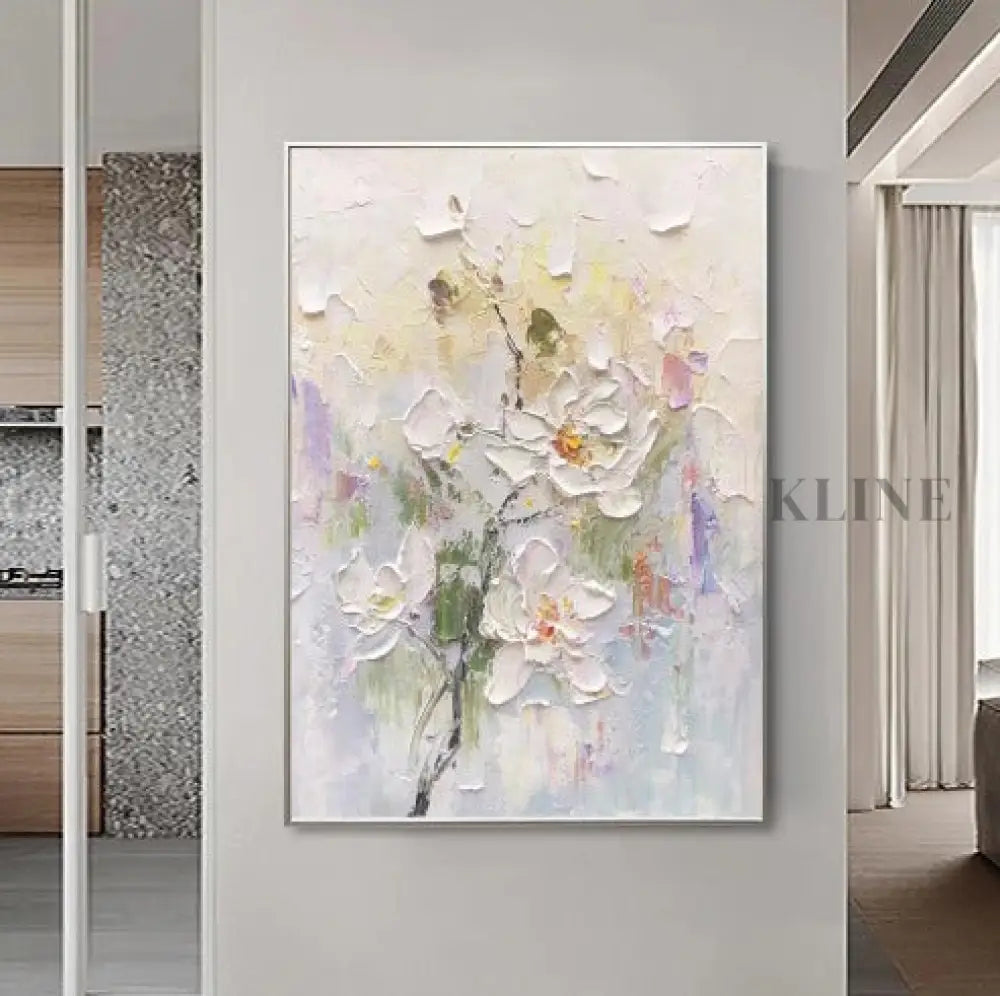 Whispers of Bloom - Hand Painting