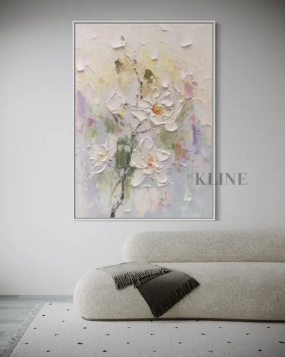 Whispers of Bloom - Hand Painting