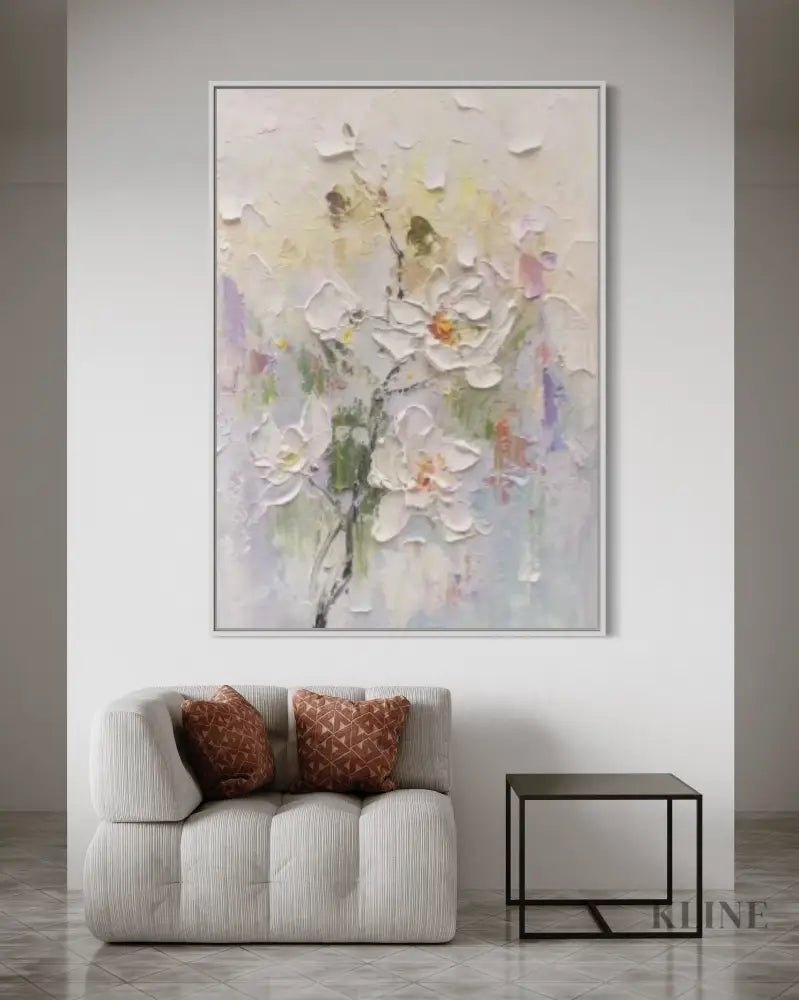 Whispers of Bloom - Hand Painting