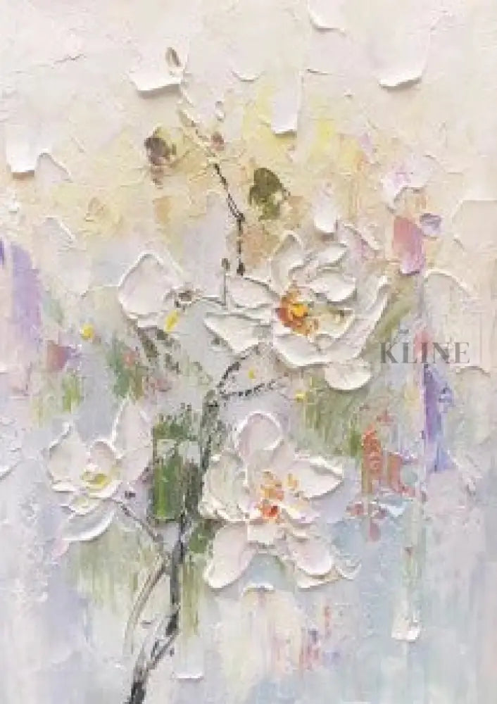 Whispers of Bloom - Hand Painting