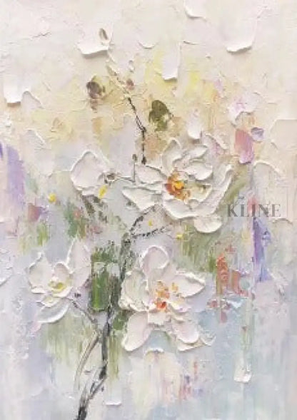 Whispers of Bloom - Hand Painting