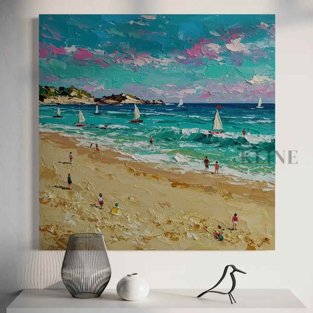 Whispers of the Ocean - Hand Painting