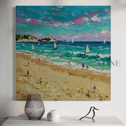 Whispers of the Ocean - Hand Painting