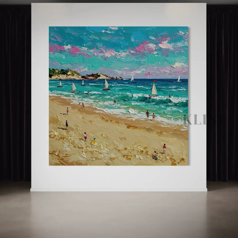 Whispers of the Ocean - Hand Painting