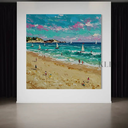 Whispers of the Ocean - Hand Painting