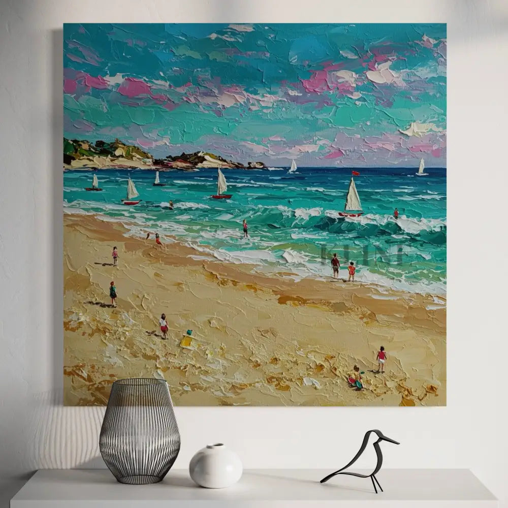 Whispers of the Ocean - Hand Painting
