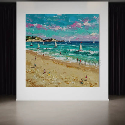 Whispers of the Ocean - Hand Painting