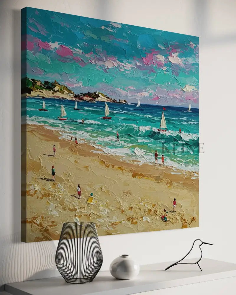 Whispers of the Ocean - Hand Painting