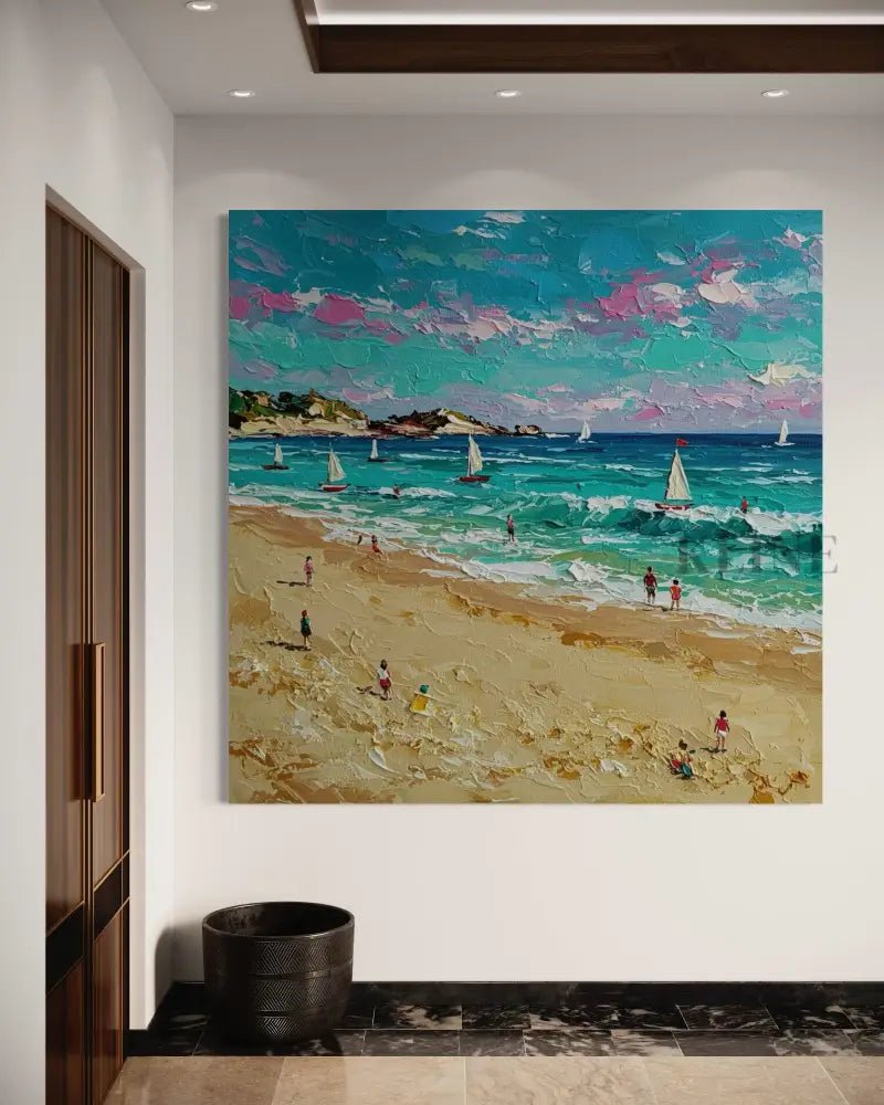 Whispers of the Ocean - Hand Painting 