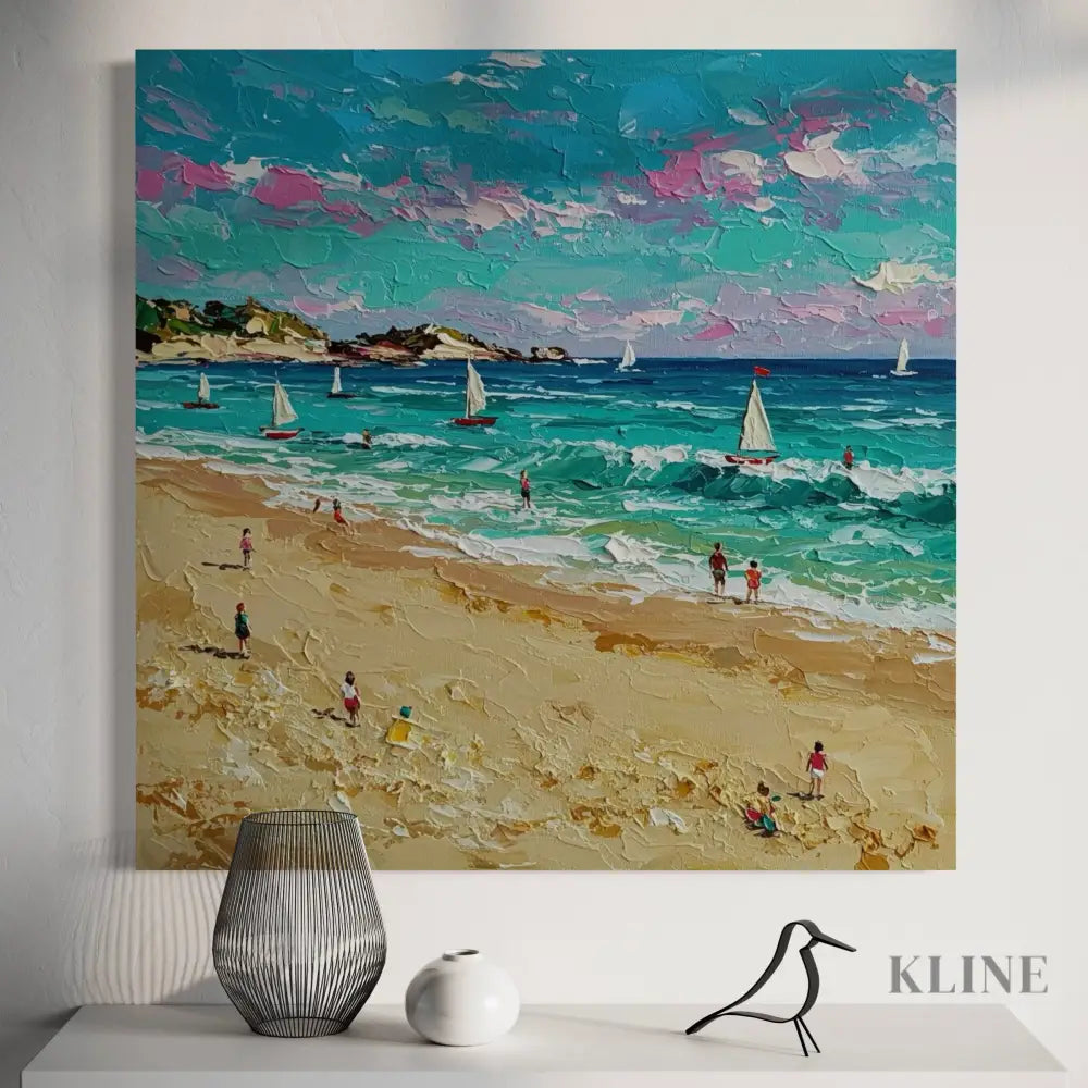 Whispers of the Ocean - Hand Painting