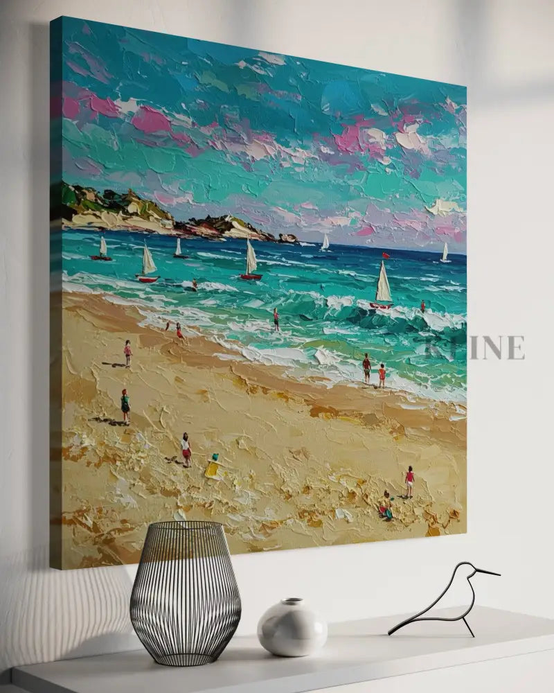 Whispers of the Ocean - Hand Painting