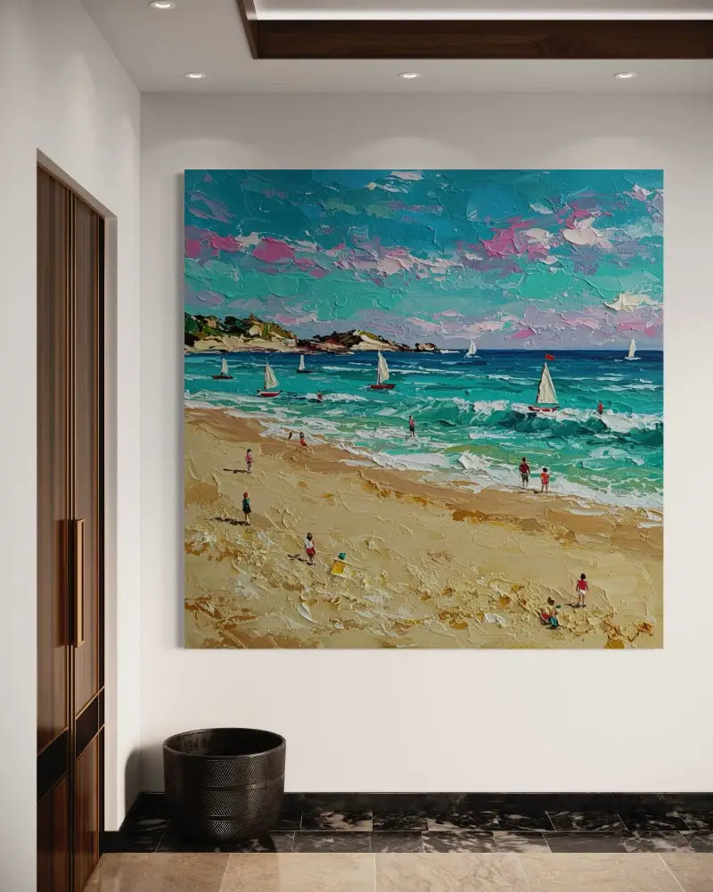Whispers of the Ocean - Hand Painting 