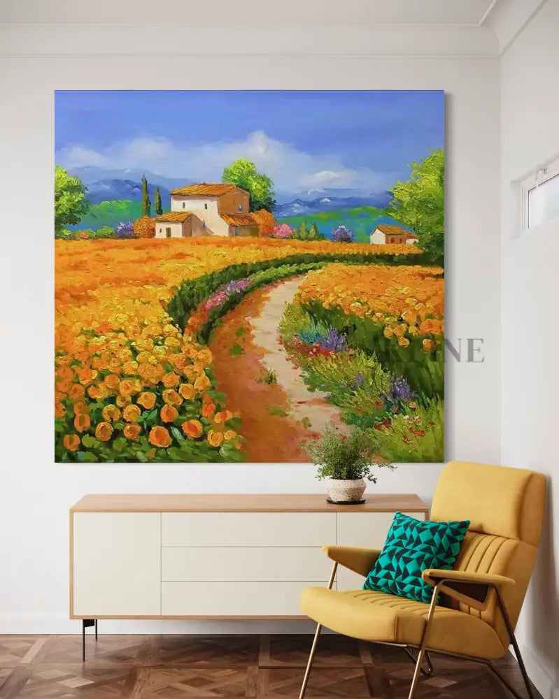 Whispers of Vysočina - Hand Painting