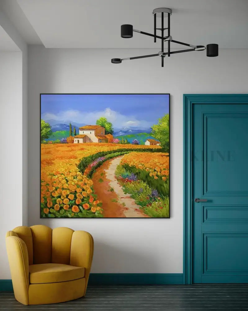 Whispers of Vysočina - Hand Painting