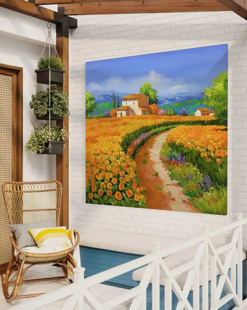 Whispers of Vysočina - Hand Painting