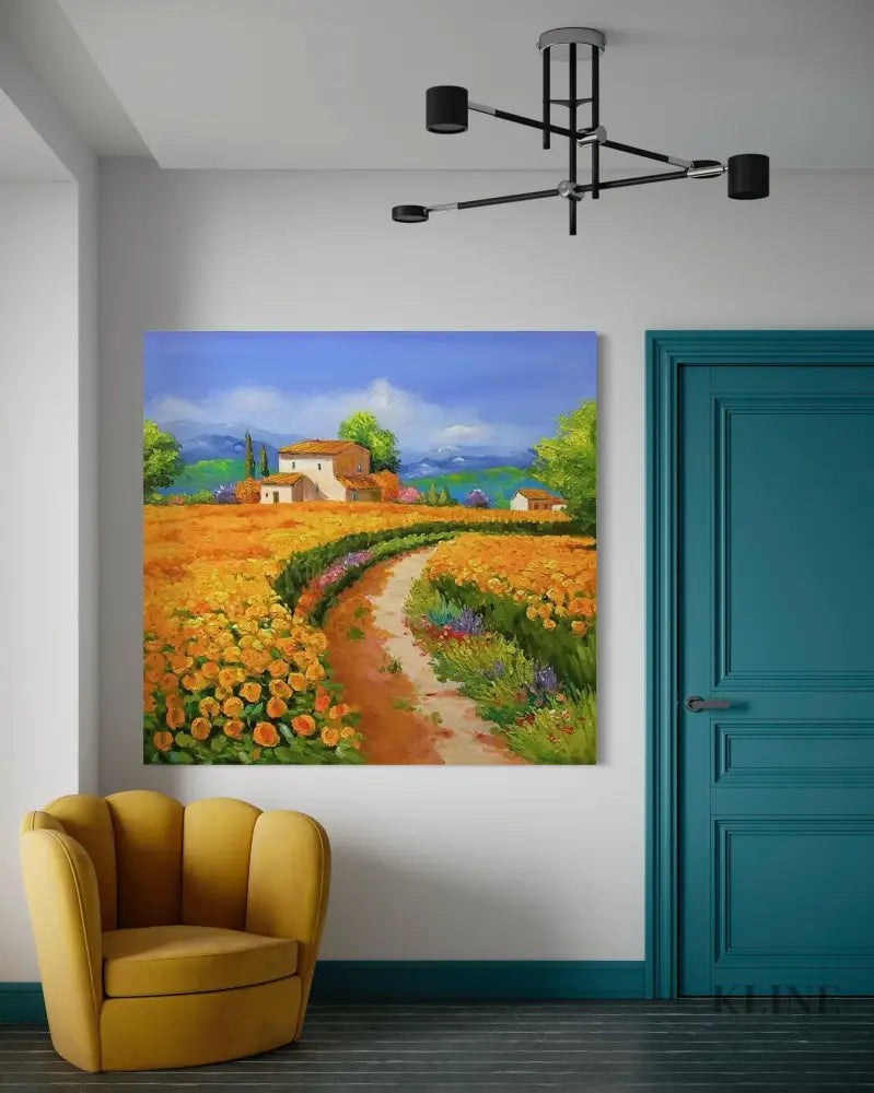 Whispers of Vysočina - Hand Painting