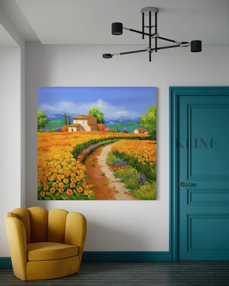Whispers of Vysočina - Hand Painting