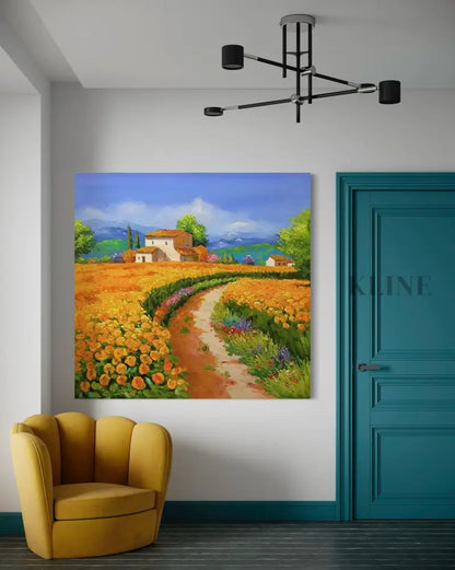 Whispers of Vysočina - Hand Painting